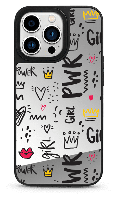 Girl PWR Mirror Phone Case