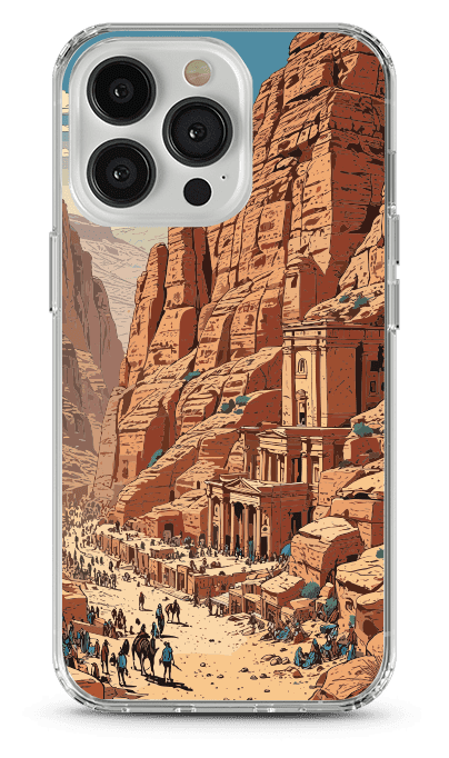 Ancient City of Petra Crystal Case