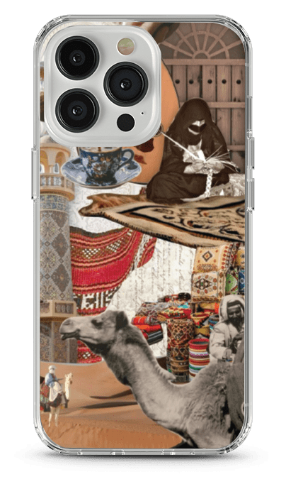 Bedouin Collage Crystal Case