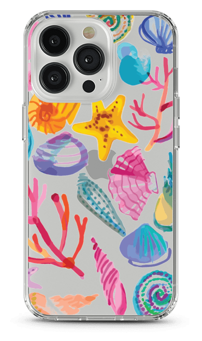 Bright Seashells Crystal Case