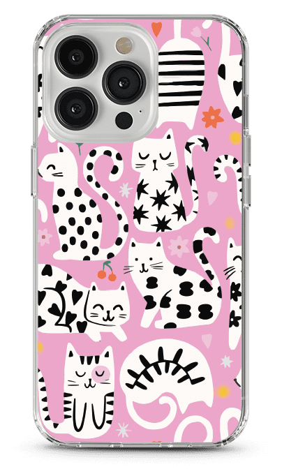 Cute Cartoon Kittens Crystal Case