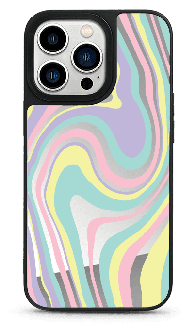 Pastel Swirl Mirror Phone Case