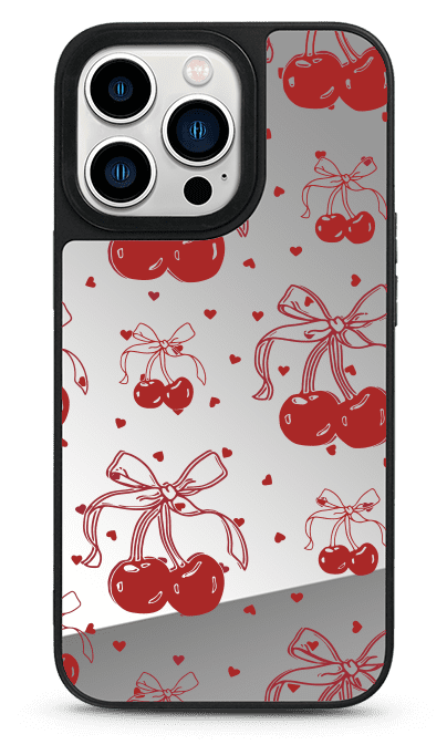 Red Cherry Mirror Phone Case