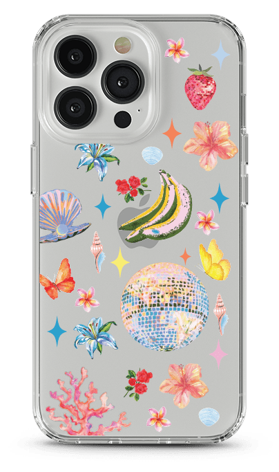 Tropical Disco Vibes Crystal Case