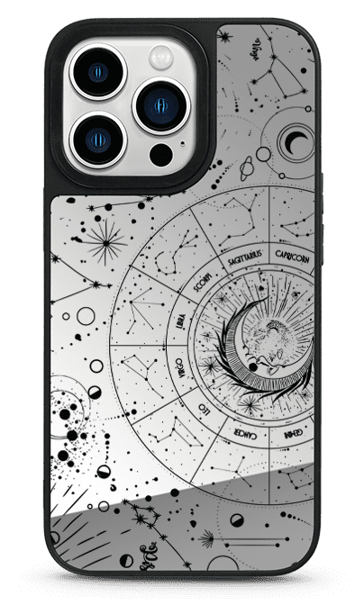 Zodiac Signs Mirror Phone Case