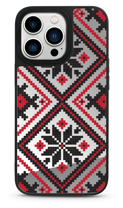 Embroidery Effect Mirror Phone Case