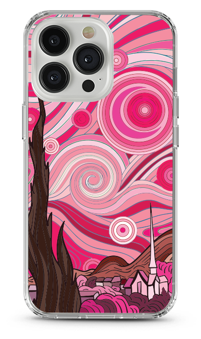 Pink Starry Phone Case